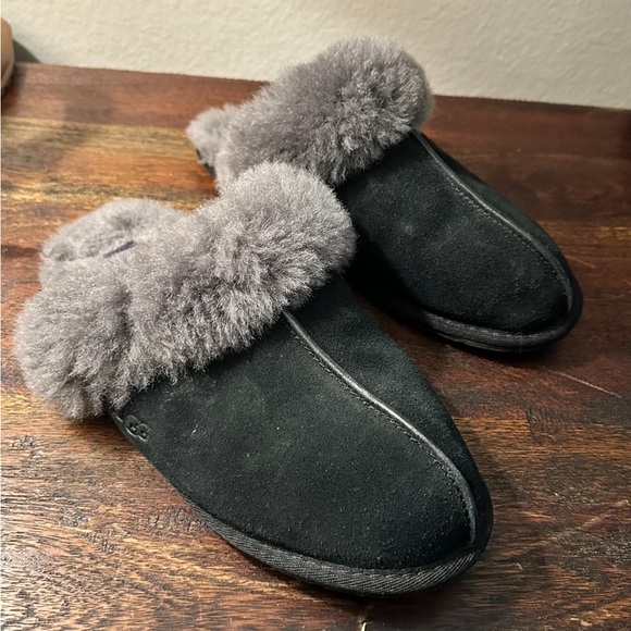 Women's Shoes UGG Scuffette lI Slippers gray size 8 - Picture 1 of 6